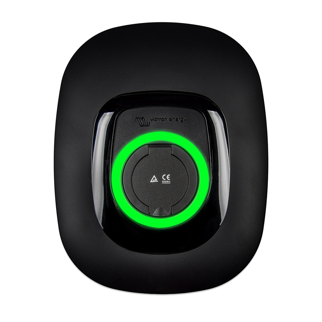 Set Victron EV Charging station NS - Blue Ladestation Wallbox und Abdeckung schwarz