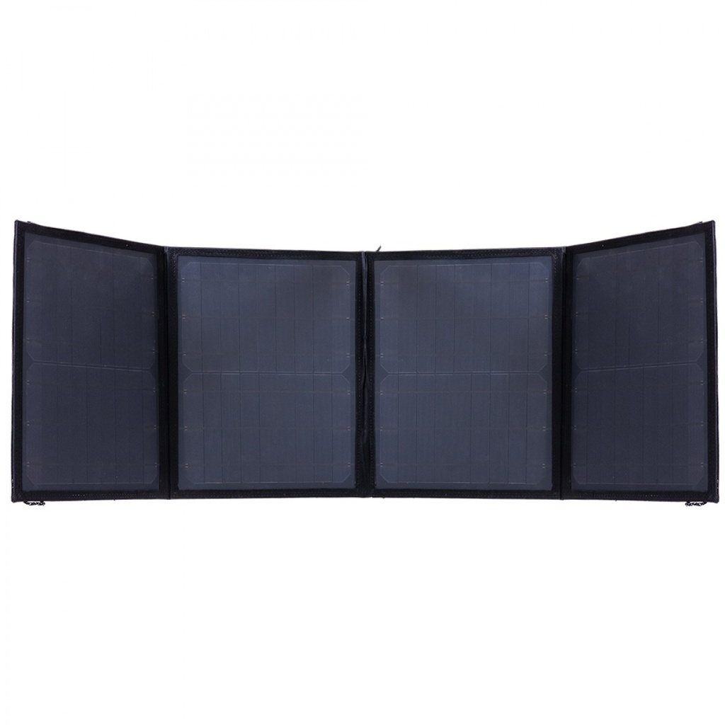 Offgridtec FSP-2 50Watt Ultra faltbares Solarmodul Set inkl. 10A MPPT Bluetooth Laderegler mit Anschlusskabel, faltbar