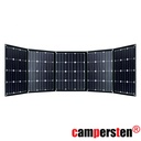 Offgridtec Solartasche FSP-2 225 Watt Ultra faltbares Solarmodul Set+ inkl. 15A MPPT Laderegler mit Bluetooth und Anschlusskabel