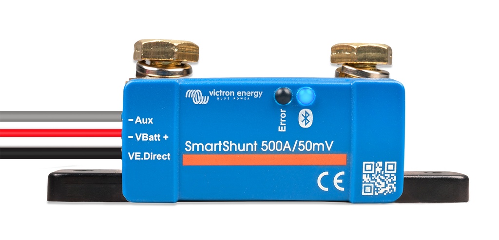 Victron SmartShunt 500A/50mV IP65 Bluetooth Batteriecomputer