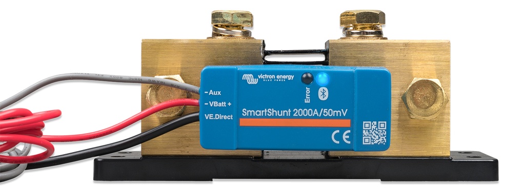 Victron SmartShunt 2000A/50mV IP65 Bluetooth Batteriecomputer