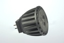 LED-Leuchtmittel, 3xSMD-LED, Spot, 30°, GU4, AC 12 V / DC 10-30 V, Verbrauch ca. 3,1 W, ca. 250 Lm, 2700 K, dimmbar, Ø MR11, A+. Nicht passend für MR11 Einbauringe, für freistehende Sockel