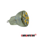LED Spot, Leuchtmittel, Energiesparlampe, 3000K Warmweiß, 12V, für Wohnwagen und Wohnmobil mit GU4 MR8