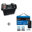 DIY Powerbank Batteriebox Set mit 100Ah ULTIMATRON® LiFePO4 Akku
