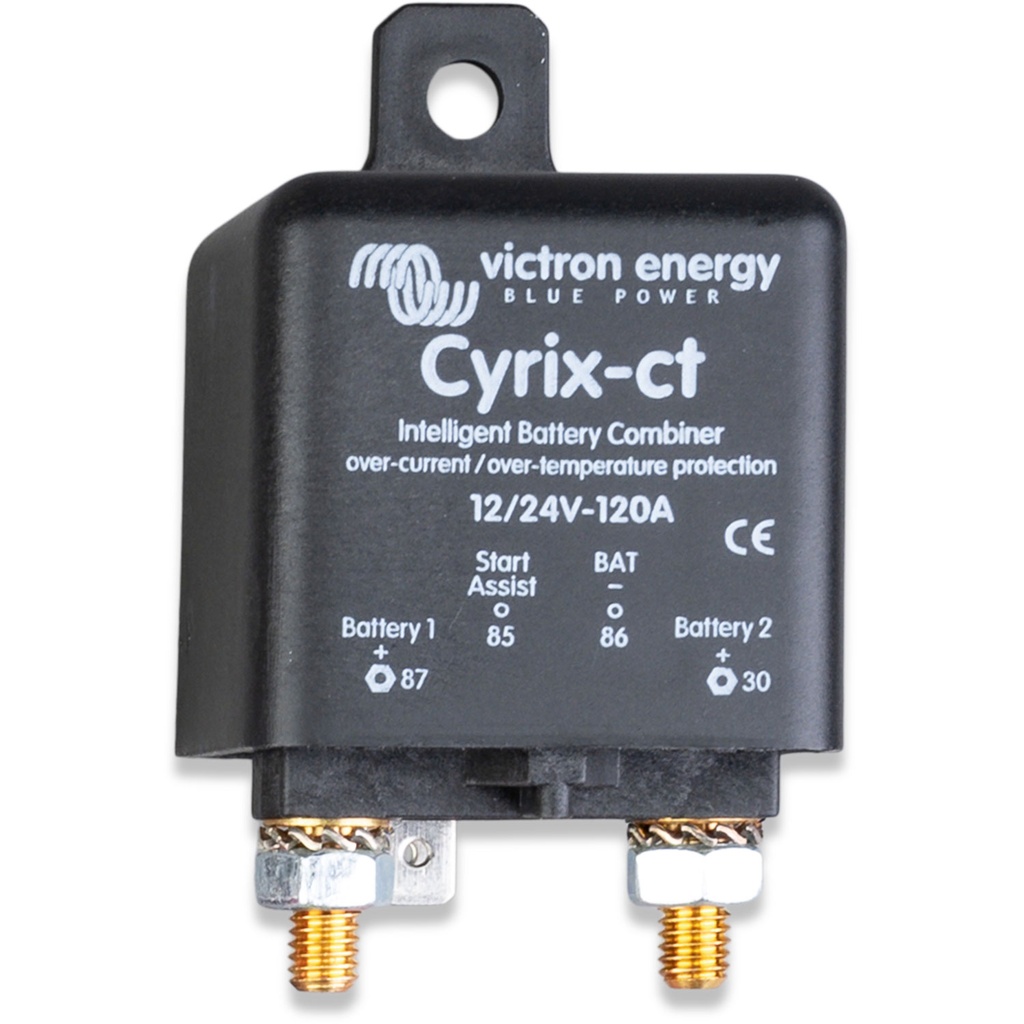 Victron Cyrix-ct 12/24V-120A Battery Combiner Kit Retail