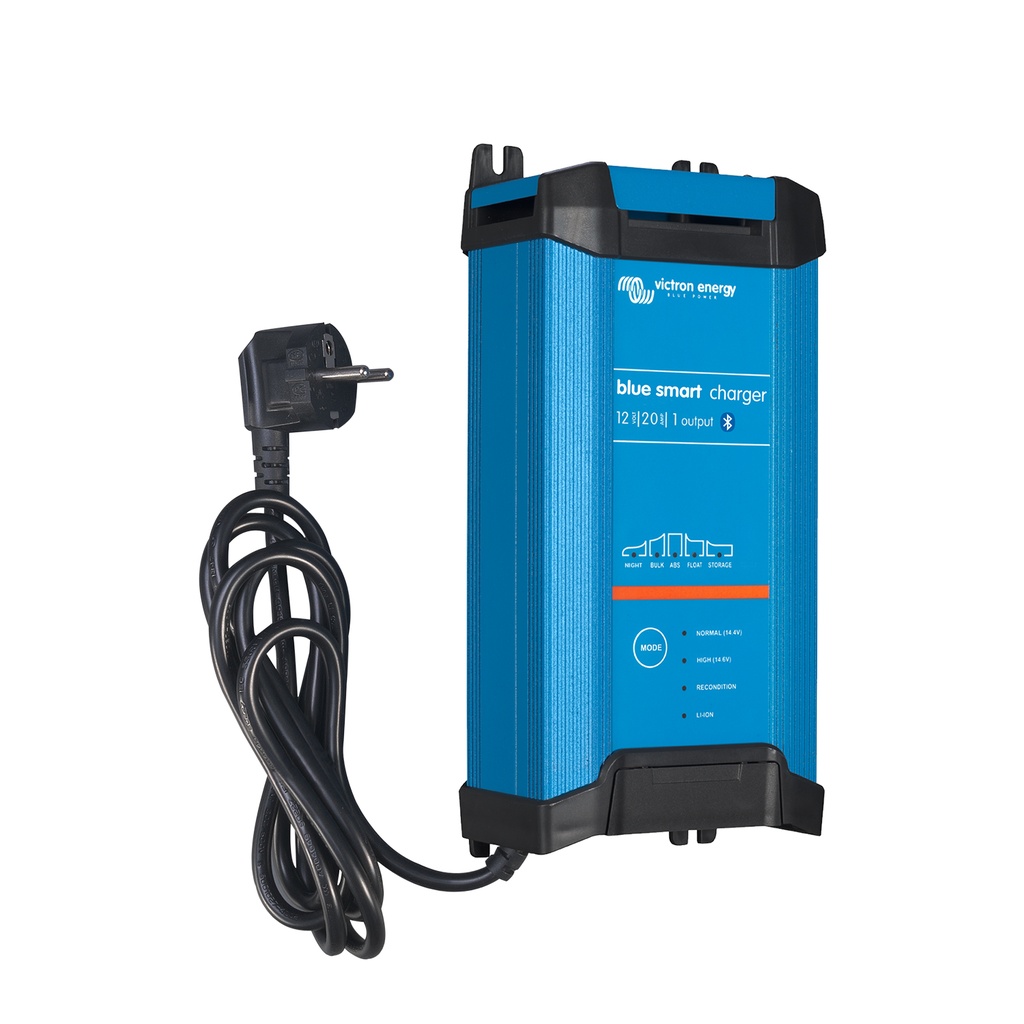 Victron Blue Smart IP22 IUoU Batterieladegerät 12V / 20A, 1 Ausgang
