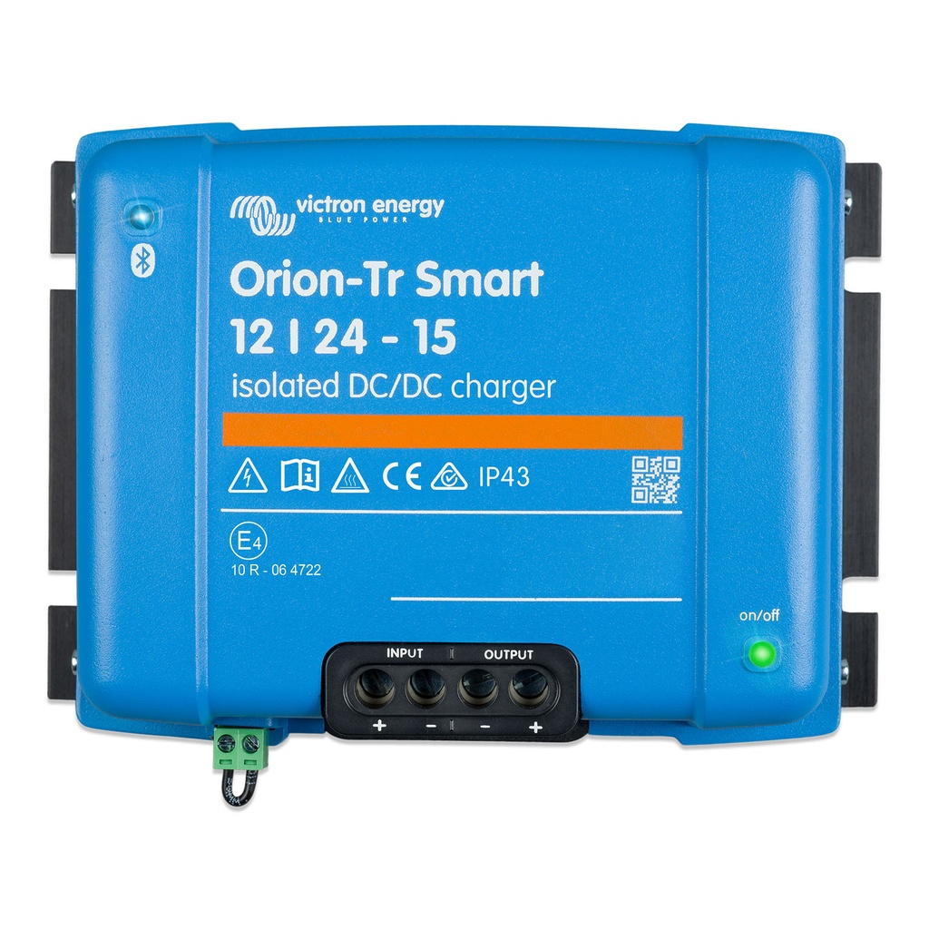 Ladebooster Victron Orion-Tr Smart 12/24-15A DC-DC Ladegerät galvanisch getrennt (360W) mit Bluetooth