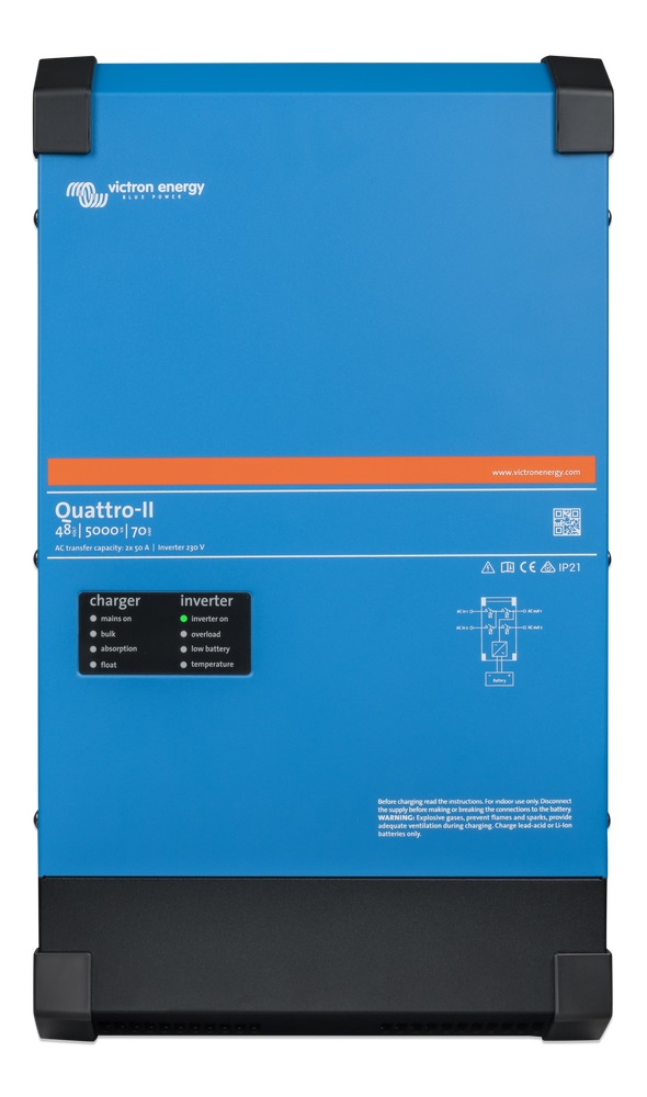 Victron Quattro-II 48/5000/70-50/50  230V Inverter