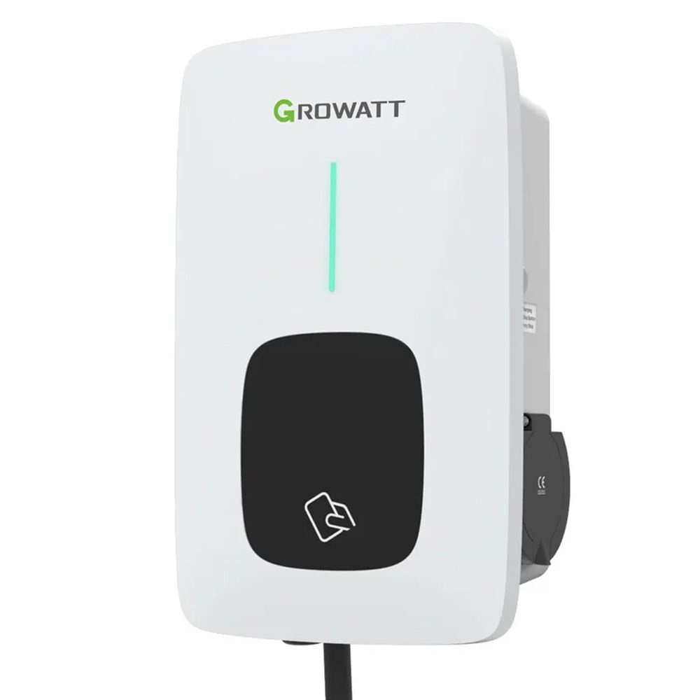 Growatt EV Ladegerät Wallbox THOR 07AS-P-V1 (WiFi,RFID) inkl. 5m Ladekabel