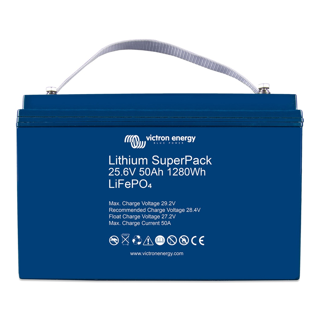 Victron Lithium SuperPack 25,6V/50Ah (M8) LiFePO4