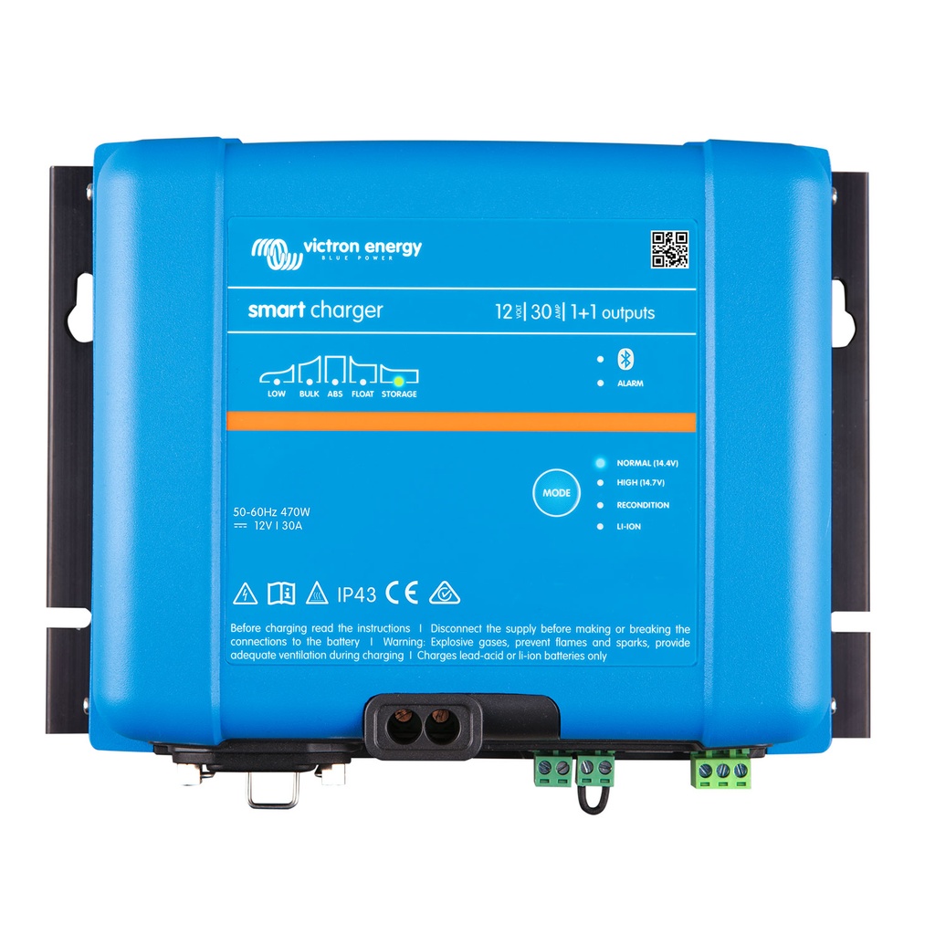 Victron Smart IP43 Charger 12/30(1+1) 230V
