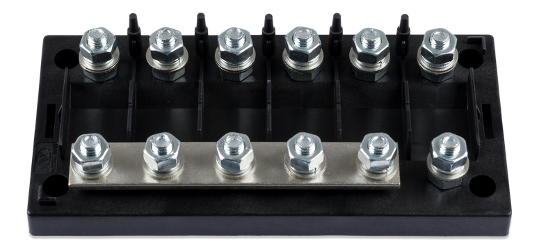Victron Sammelschiene für 6 Sicherungen Mega-Fuse / MegaOTO Busbar 6-fach