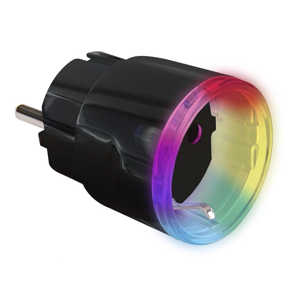 [AL-217117] Shelly Plus Plug S - Smart Plug - Zwischenstecker, 12A, Messfunktion, WLAN, BT, schwarz