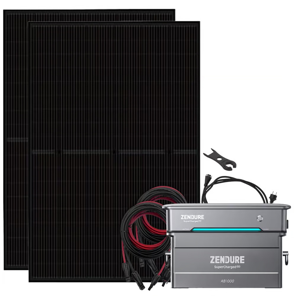 Zendure AIO Pro 900Wp Balkonkraftwerk mit Speicher