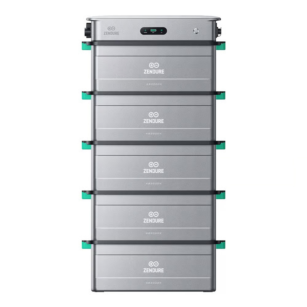 Zendure SolarFlow Set 14,40kWh 2400 AC mit 5x AB3000X Erweiterungsbatterie