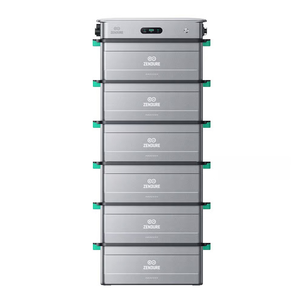 Zendure SolarFlow Set 17,28kWh 2400 AC mit 6x AB3000X Erweiterungsbatterie