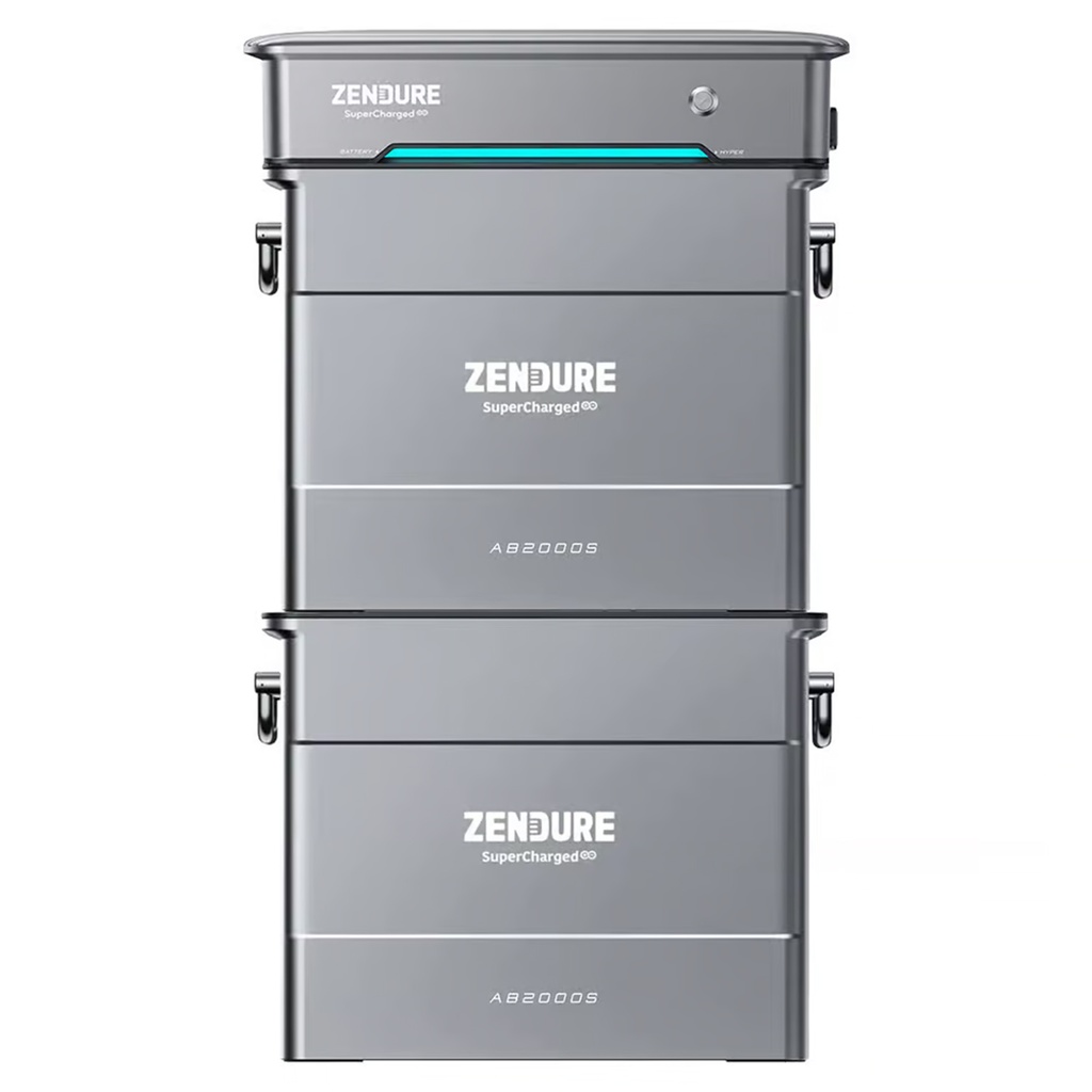 Zendure Hyper 2000 3,84kWh SolarFlow Set mit 2x AB2000S Erweiterungsbatterie