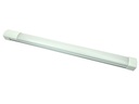 LED-Leuchtmittel, Lichtleiste, 25 cm, 45xSMD-LED (3528), Abstrahlwinkel 140°, DC 12-14 V, ca. 3,5 W, 240 lm, kaltweiß, 6000-6500 K, dimmbar, Sensor-Schalter, Filterscheibe gefrostet, 250 x 20 x 14,5mm, Aluminium-Körper, inkl. Befestigungsset und Verbindun