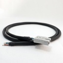 Anschlusskabel mit gummiummanteltem Kabel für den Anschluss an Batterieboxen mit 50A Andersonstecker 4mm^2 - Länge ca 1,4m Ende auf Stiftkabelschuh