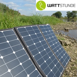 Wattstunde® SunFolder 220W Solartasche Solarmodul faltbar