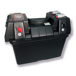 Batteriebox mit Andersonsteckern - Energy-Station mit Außenklemmen - mit 0% Umsatzsteuer nach §12 Abs. 3 UStG