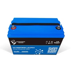 ULTIMATRON® 12V 100Ah LiFePO4 Batterie Smart BMS